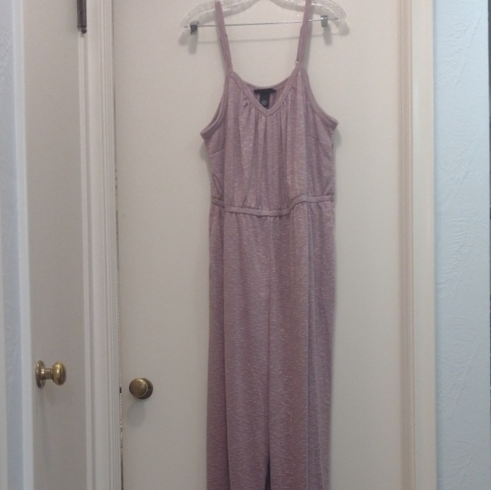 Lane Bryant Mauve Sleeveless Romper (J346)